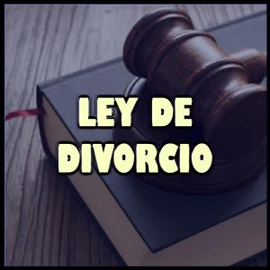 ley divorcio